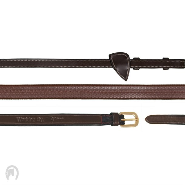 Dy�on Working Gummit�jle 13mm Brun m. Messingsp�nder