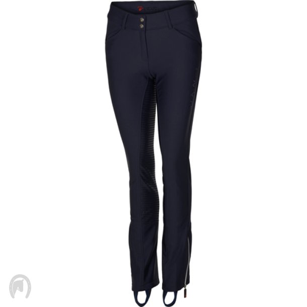 Catago Solrun Jodphur vinter ridebukser m. Fuldgrip Navy