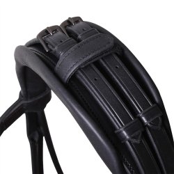 Equality Line Hamilton Rundsyet Trense Sort m. Gr krystalsten