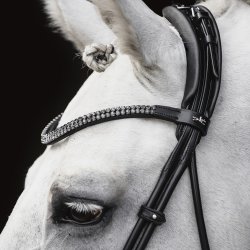 Schockemhle SP Isabell Werth Satchmo trense Sort/hvid/Slv