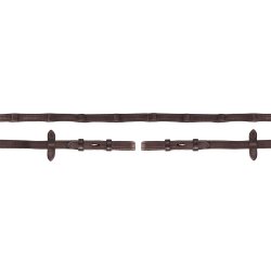 Schockem�hle Durasoft Hook & Stud L�dert�jle Dark Brown 