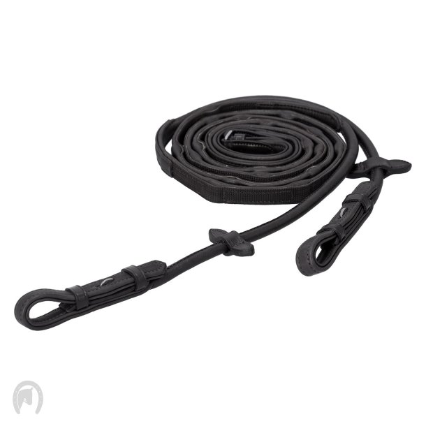 Schockem�hle Durasoft L�der/Grip t�jle Hook & Stud Rundsyet Dark Brown