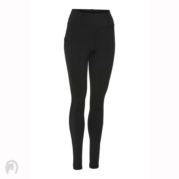 Equipage Kendra Ride Tights m. Fuldgrip Sort