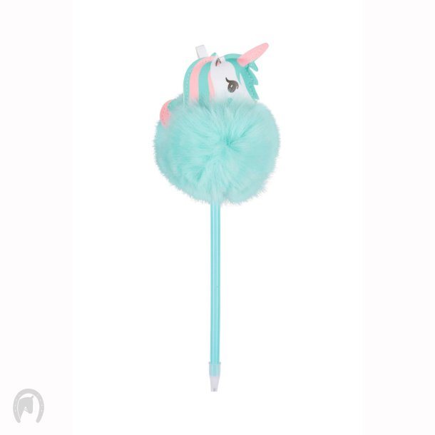 Equipage Unicorn Pom Pon Blyant Turquoise