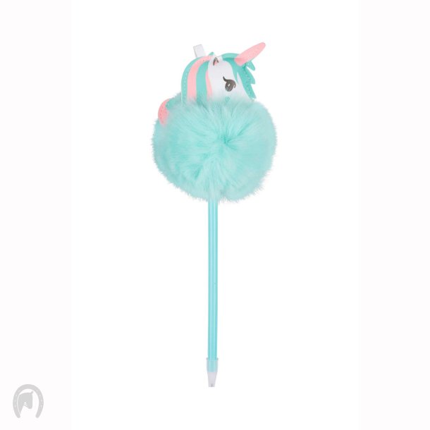 Equipage Unicorn Pom Pon Blyant Turquoise