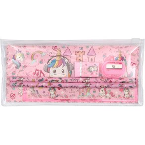 Equipage Unicorn Penalhus m. Indhold Misty Rose