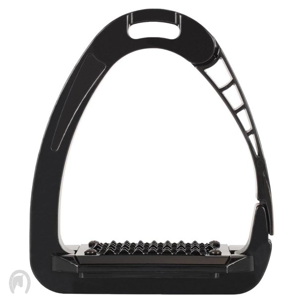 Acavallo Arena Alupro Stigbjler 12cm Sort/Sort