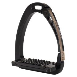 Acavallo Arena Alupro Stigbjler 12cm Sort/Sort