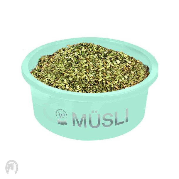 M&uuml;sli Spand med lg 5L - Pastel Tyrkis