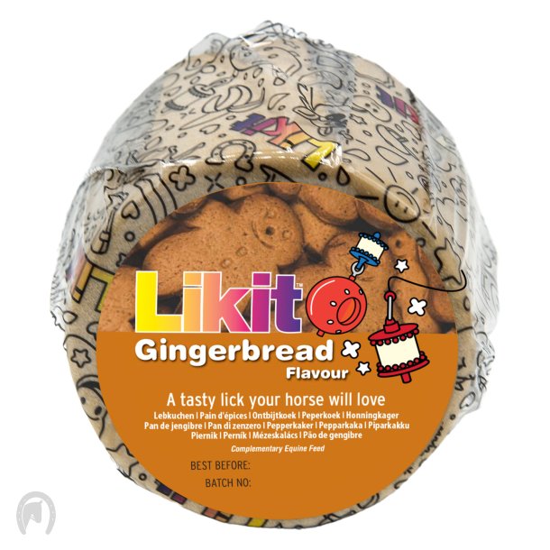 Likit Sliksten Stor - Christmas Edition Gingerbread