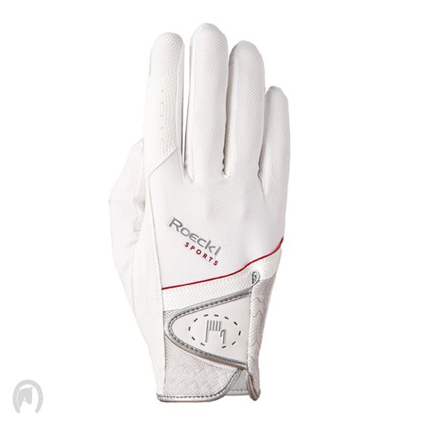 Roeckl Ridehandsker Madrid Hvid