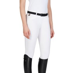 Equiline Ridebukser Ash X-grip Hvid