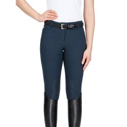 Equiline Ridebukser Ash X-grip Navy
