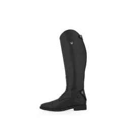 Bronco Pony Vegansk Lder Ridestvle Sort