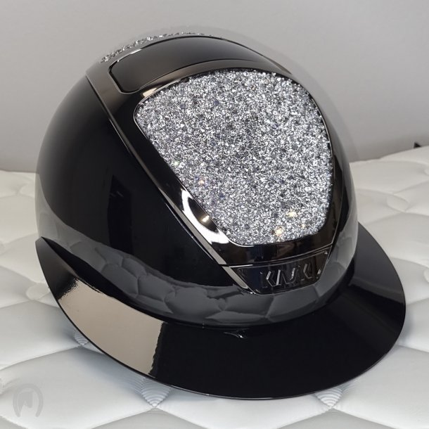 KASK Star Lady VG11 Pure Shine Black - Swarovski on the rocks