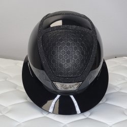 KASK Star Lady VG11 Pure Shine Black - Swarovski Frame