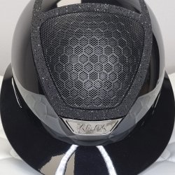 KASK Star Lady VG11 Pure Shine Black - Swarovski Frame