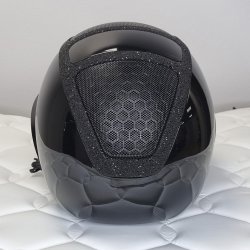 KASK Star Lady VG11 Pure Shine Black - Swarovski Frame