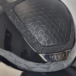 KASK Star Lady VG11 Pure Shine Black - Swarovski Frame