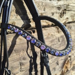 OS Florenz trense Sort m. Crystal Fineline