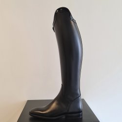 Petrie Bergamo Sort L�der m. Black Croco Rand