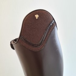 Petrie Bergamo Brun L�der m. Stardust/Patent Cuff