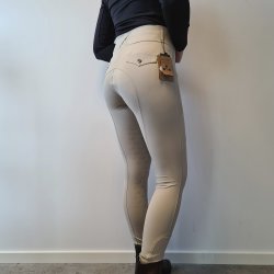 HorseLife Relove High Knee Grip Tights Beige