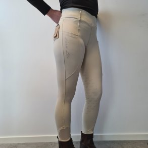 HorseLife Relove High Knee Grip Tights Beige