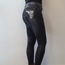 HRS Country Jeans Ridebukser Kn�grip Gr�