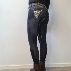 HRS Country Jeans Ridebukser Kn�grip Gr�