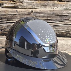 KASK Star Lady VG11 Pure Shine Black - PASSAGE Crystal