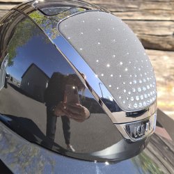 KASK Star Lady VG11 Pure Shine Black - PASSAGE Crystal