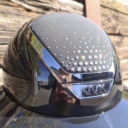 KASK Star Lady VG11 Pure Shine Black - PASSAGE Crystal