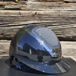 KASK Star Lady VG11 Pure Shine Black - In-Out Graphite