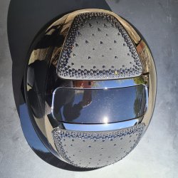KASK Star Lady VG11 Pure Shine Black - In-Out Graphite