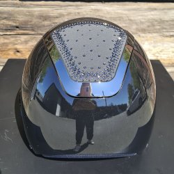 KASK Star Lady VG11 Pure Shine Black - In-Out Graphite