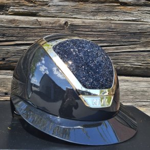KASK Star Lady VG11 Pure Shine Black - Crystal Swarovski Midtnight Black