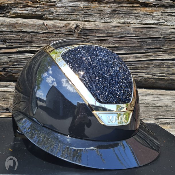 KASK Star Lady VG11 Pure Shine Black - Crystal Swarovski Midtnight Black
