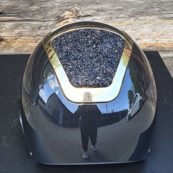 KASK Star Lady VG11 Pure Shine Black - Crystal Swarovski Midtnight Black