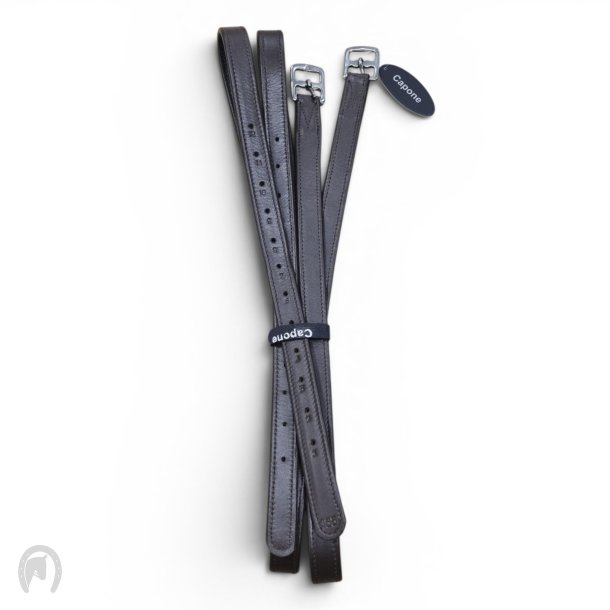 Capone Soft stigremme m. Nylon og normal sp�nde Brun