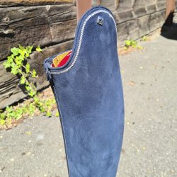 De Niro Bellini Camoscio Blue GG37 SS 10 Crytal Deco