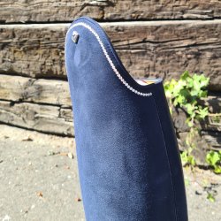 De Niro Bellini Camoscio Blue GG37 SS 10 Crytal Deco