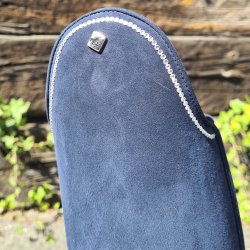 De Niro Bellini Camoscio Blue GG37 SS 10 Crytal Deco