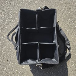 K�llquist Protector Strigletaske JR Sort/S�lv