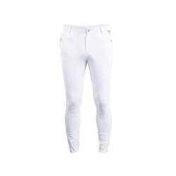Montar ESS Gary men Ridebukser kngrip Hvid