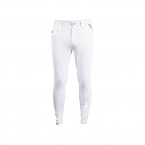 Montar ESS Gary men Ridebukser Fullgrip Hvid