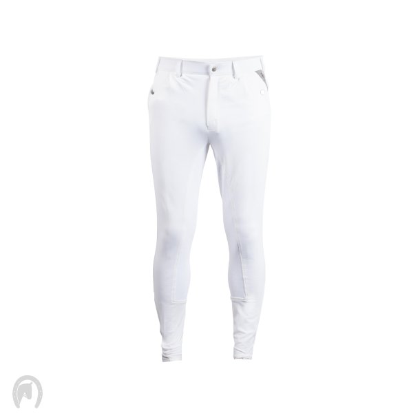 Montar ESS Gary men Ridebukser Fullgrip Hvid