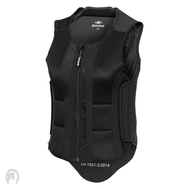 Waldhausen Rygbeskytter P24 Pro Sort - Voksen