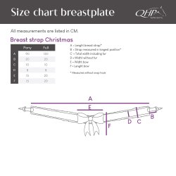 QHP Christmas Bringestykke R�d m. Sl�jfe