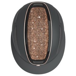 Covalliero Elite Polo Ridehjelm Sort - Rose Gold